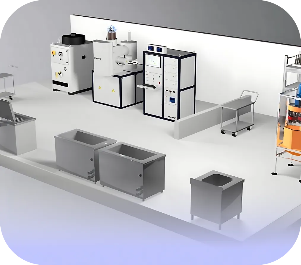 Участок нанесения покрытий VPT